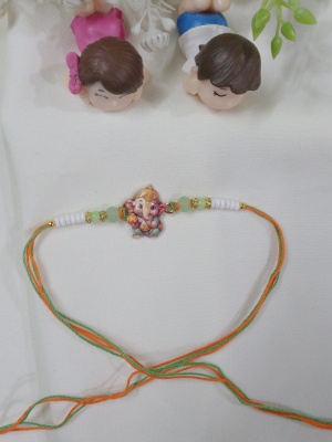 3D Little Ganesha 2 Kids Rakhi