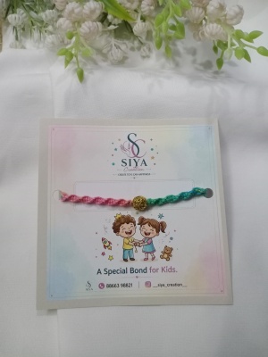 Handmade Ganesha Kids Rakhi