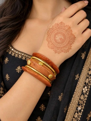 Earthy Elegance Wooden Stack